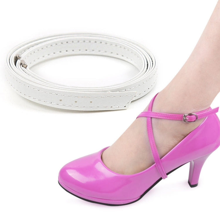 3 Pairs Cross Section High Heels Leather Shoes Anti-Heel Laces
