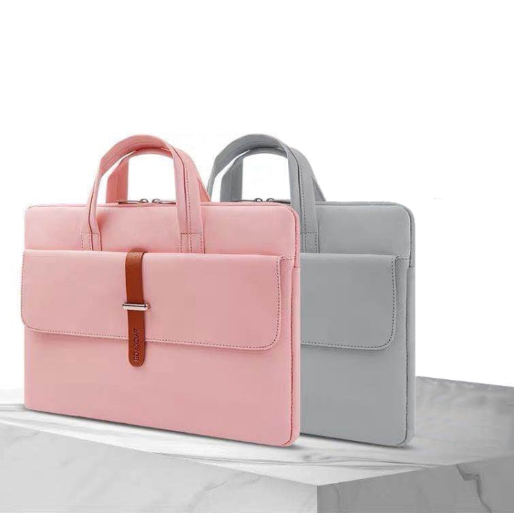 PU Waterproof Wear-resistant Laptop Bag, Size: 13-13.3 inch