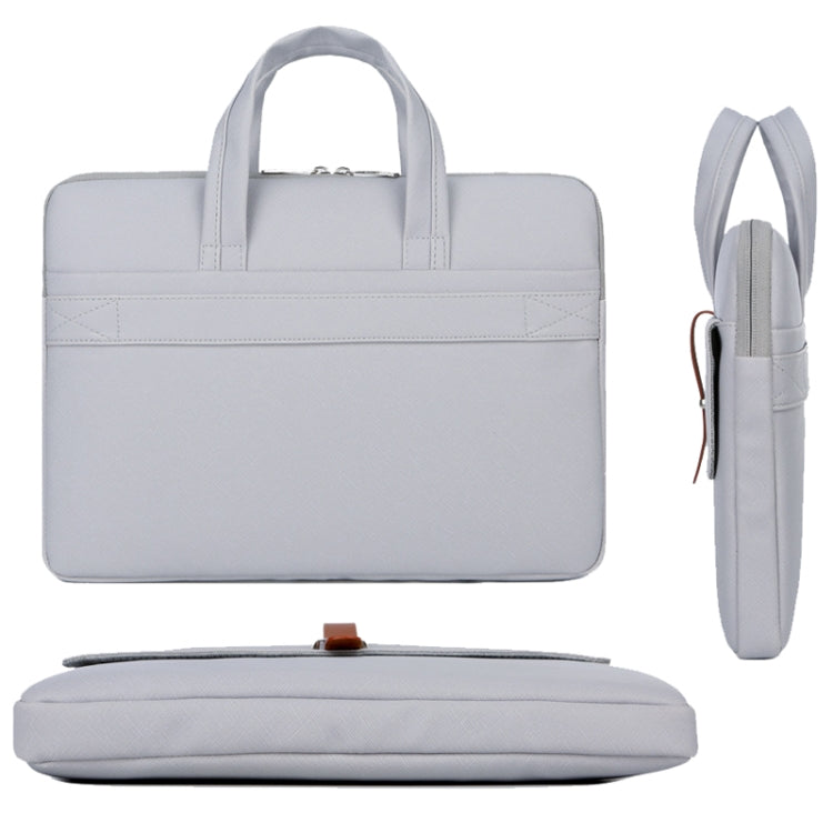 PU Waterproof Wear-resistant Laptop Bag, Size: 15-15.6 inch