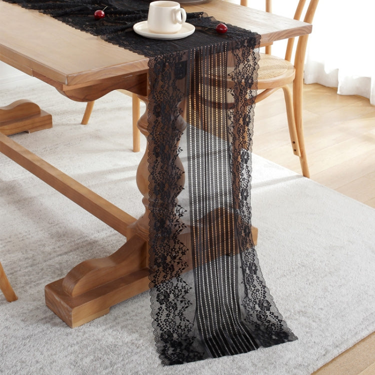 Romantic Lace Table Runner Wedding Decoration, Size: 90cm