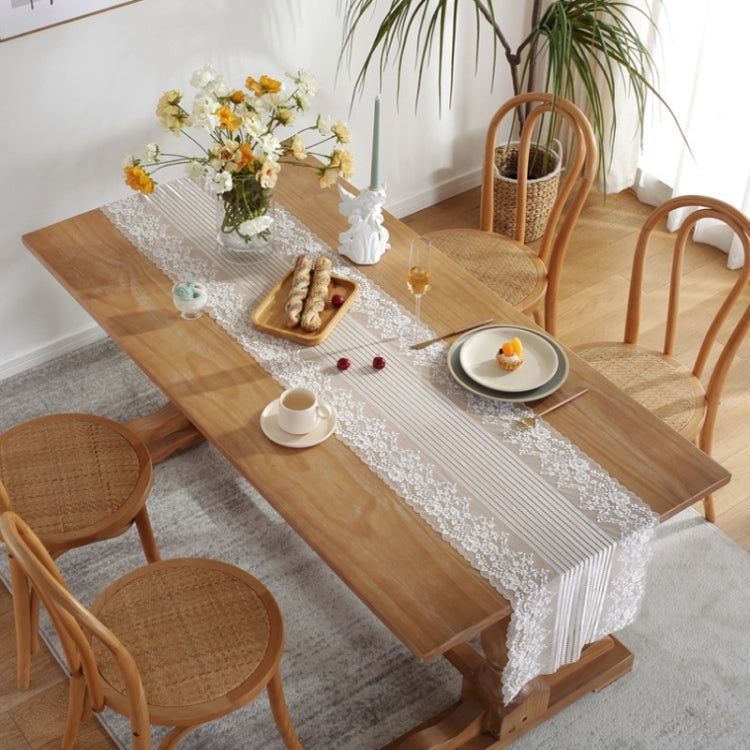 Romantic Lace Table Runner Wedding Decoration, Size: 180cm
