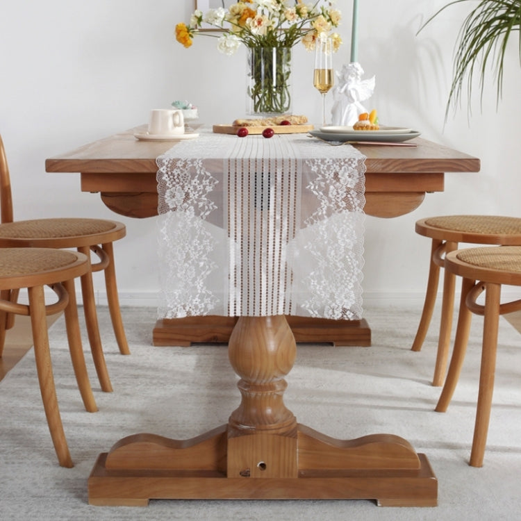 Romantic Lace Table Runner Wedding Decoration, Size: 200cm