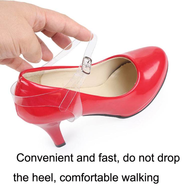 5 Pairs Transparent Multi-Function Triangle Invisible Anti-Heel Shoelaces(Transparent)