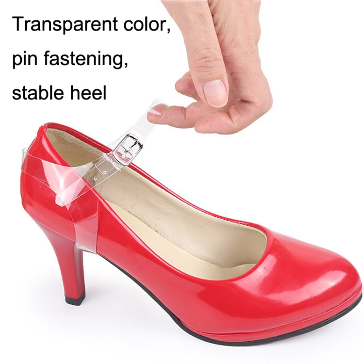 5 Pairs Transparent Multi-Function Triangle Invisible Anti-Heel Shoelaces(Transparent)