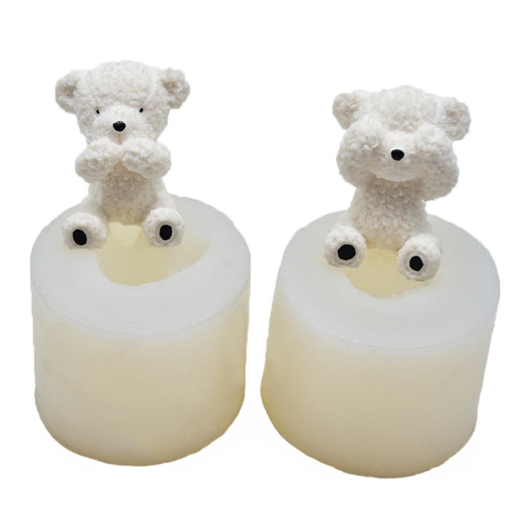 DIY Stereo Bear Aroma Cake Baking Silicone Mold