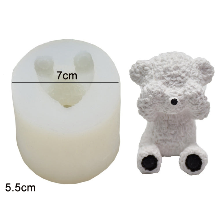 DIY Stereo Bear Aroma Cake Baking Silicone Mold