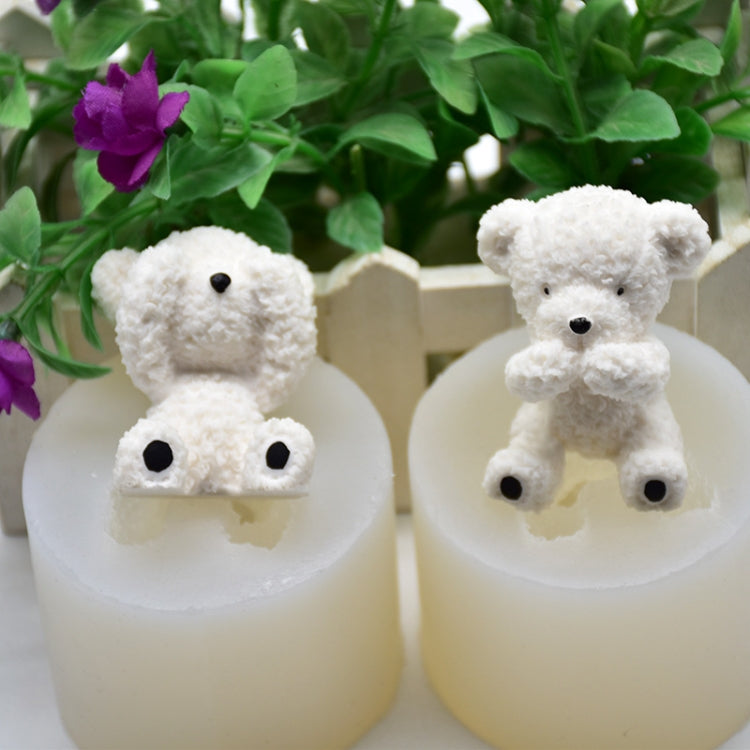 DIY Stereo Bear Aroma Cake Baking Silicone Mold