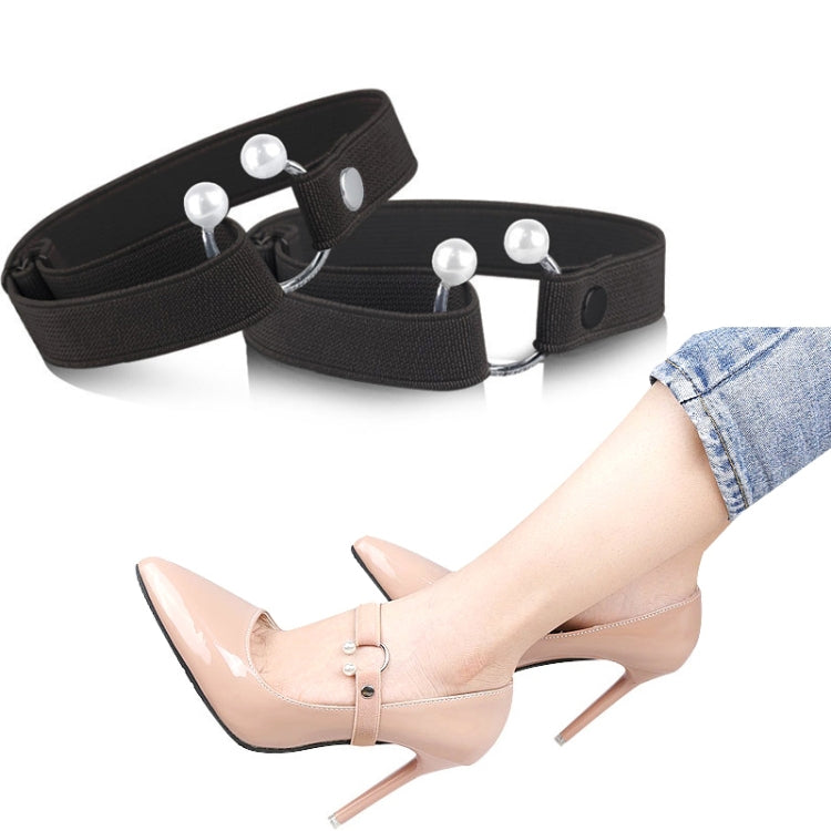 3 Pairs High Heels Fixing Anti-Straps Lace Non-Slip Belt Decorative Buckle