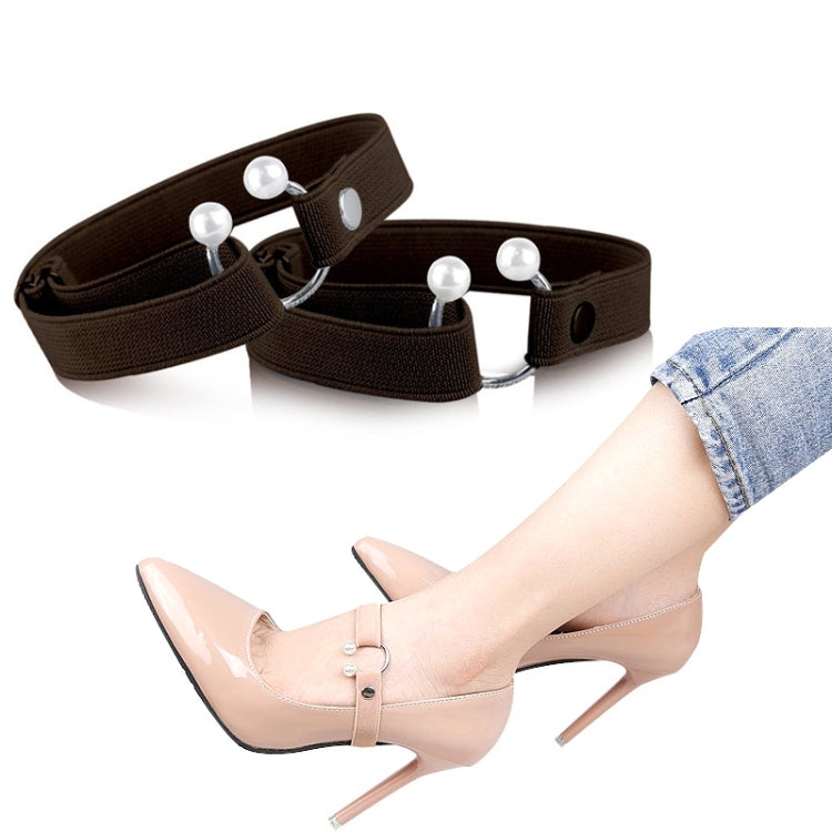 3 Pairs High Heels Fixing Anti-Straps Lace Non-Slip Belt Decorative Buckle