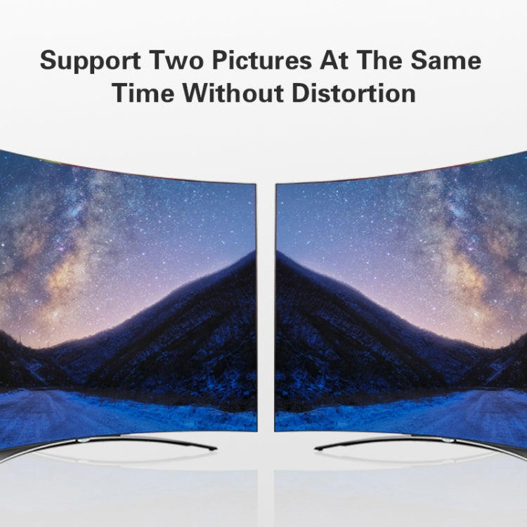 VGA To HDMI+VGA Splitter With 3.5mm Audio Support Dual Display For PC Projector HDTV