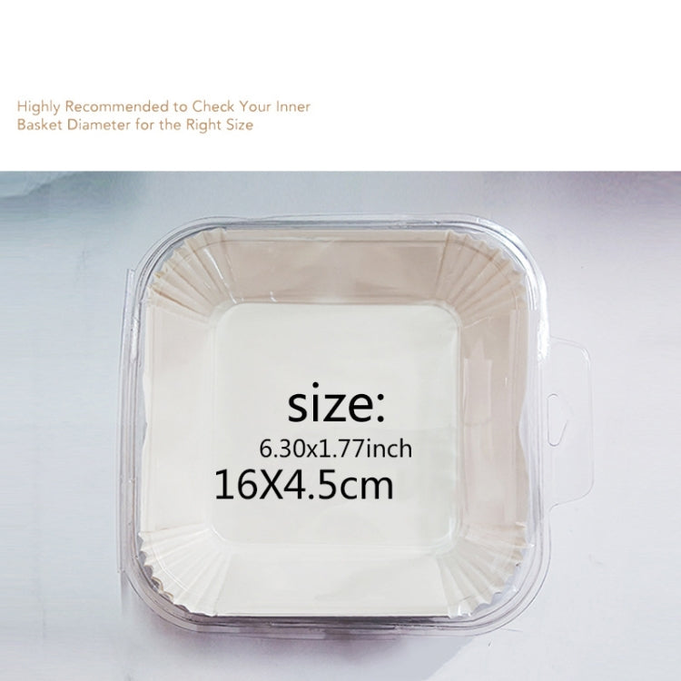 3 PCS Air Fryer Liner Baking Oil-absorbing Oil-proof Paper Tray