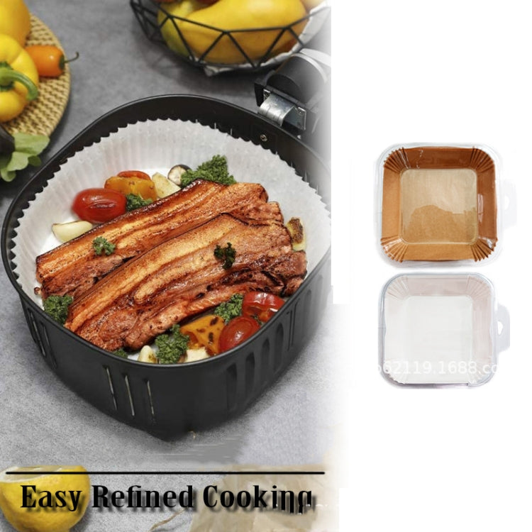 3 PCS Air Fryer Liner Baking Oil-absorbing Oil-proof Paper Tray