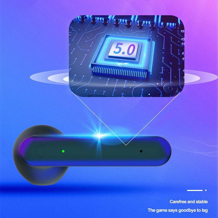 Large Capacity Charging Bin 5.0TWS Wireless Touch Business Call Sports Bluetooth Headset