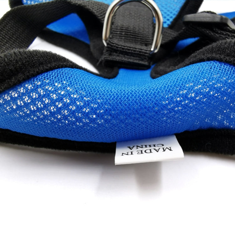 Pet Chest Strap Small Medium Dog Cat Breathable Dog Walking Vest, Size: XL Chest Back