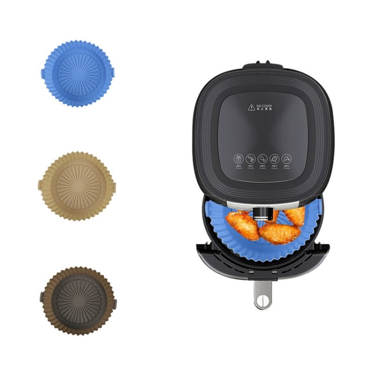 Air Fryer Special High Temperature Oil Absorption Silicone Pad, Colour: Sky Blue