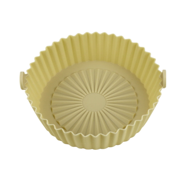 Air Fryer Special High Temperature Oil Absorption Silicone Pad, Colour: Mustard Yellow