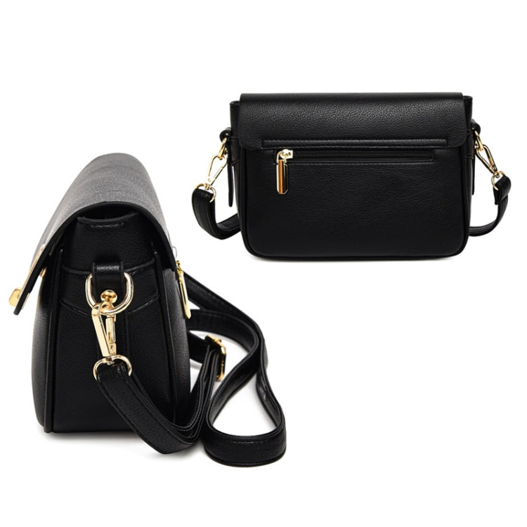 Ladies Texture Large Capacity Single Shoulder Crossbody Bag