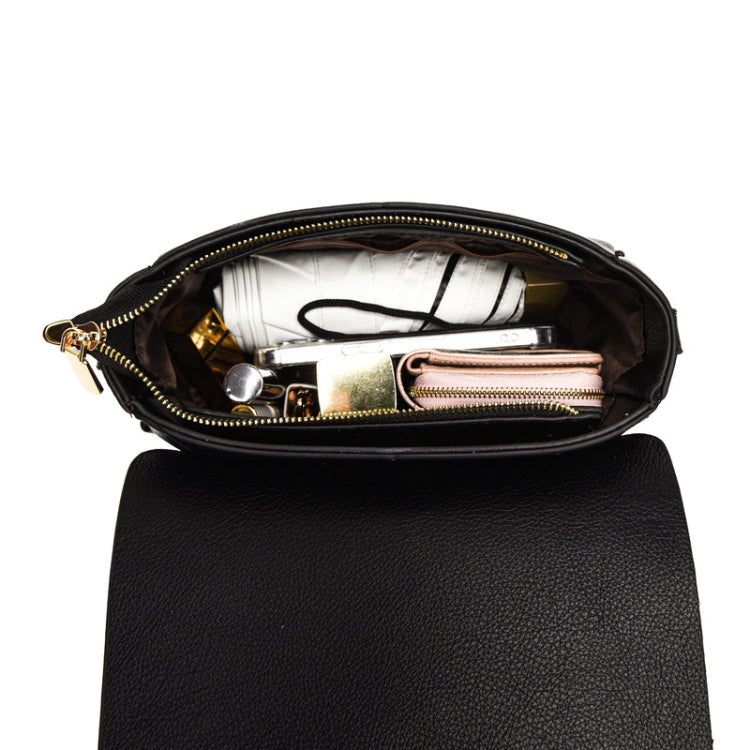 Ladies Texture Large Capacity Single Shoulder Crossbody Bag