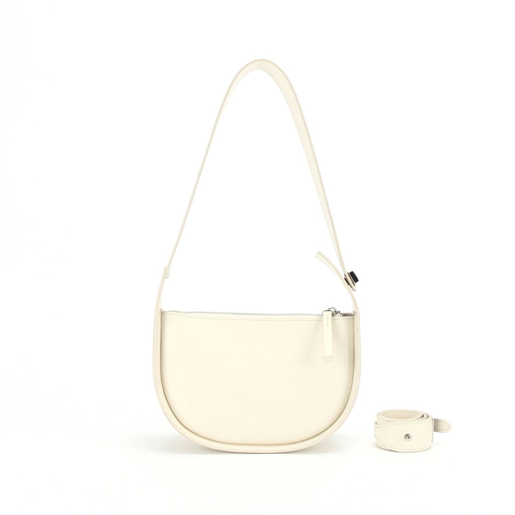 Niche Semi-Circular Saddle Underarm Bag Vintage Simple Shoulder Diagonal Bag