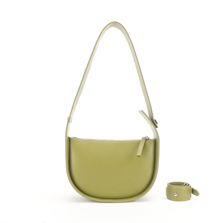 Niche Semi-Circular Saddle Underarm Bag Vintage Simple Shoulder Diagonal Bag