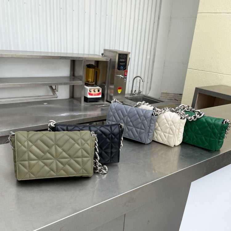 Rhomboid Chain Small Square Bag Simple Fashion Shoulder Bag