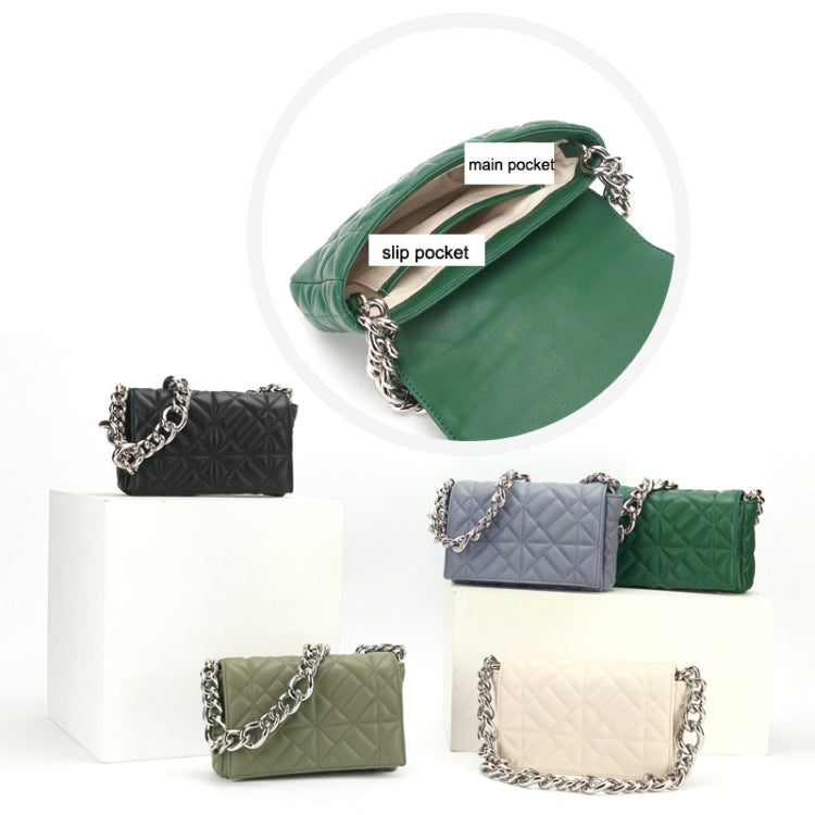 Rhomboid Chain Small Square Bag Simple Fashion Shoulder Bag
