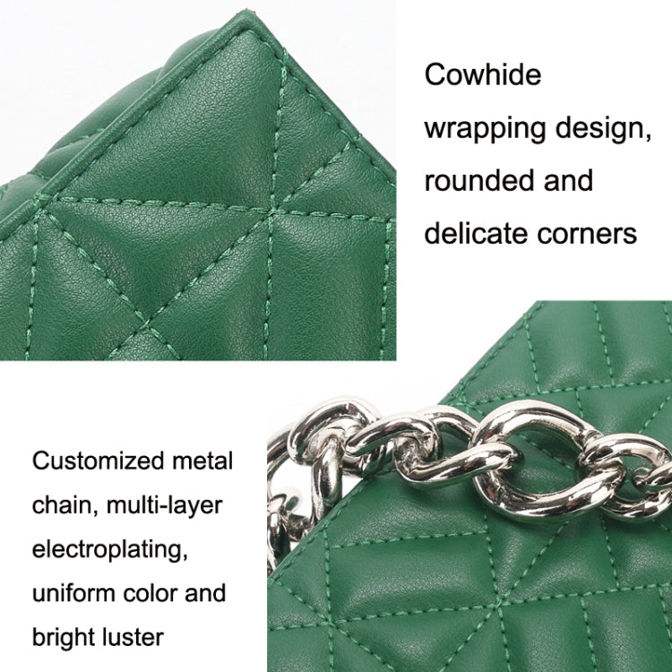 Rhomboid Chain Small Square Bag Simple Fashion Shoulder Bag