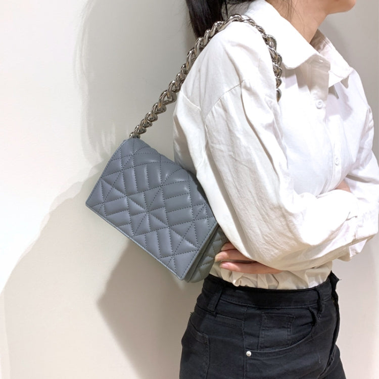 Rhomboid Chain Small Square Bag Simple Fashion Shoulder Bag