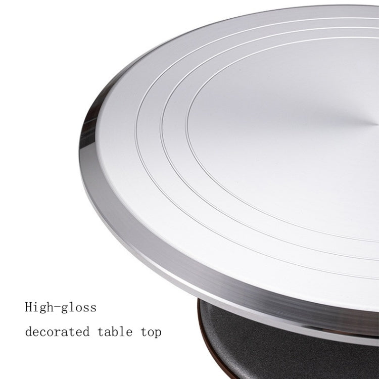 Aluminum Alloy Cake Anti-skid Decoration Turntable(12-inch)