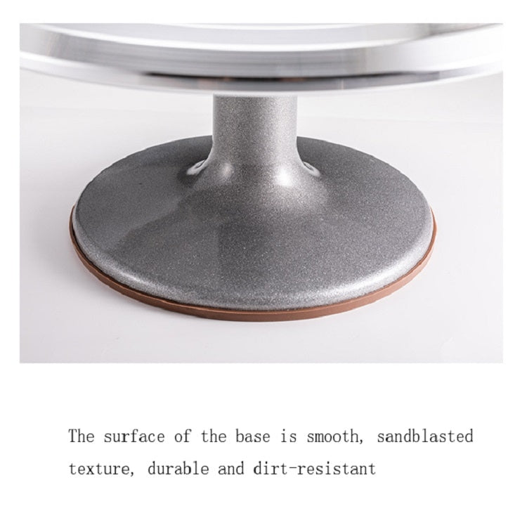Aluminum Alloy Cake Anti-skid Decoration Turntable(12-inch)