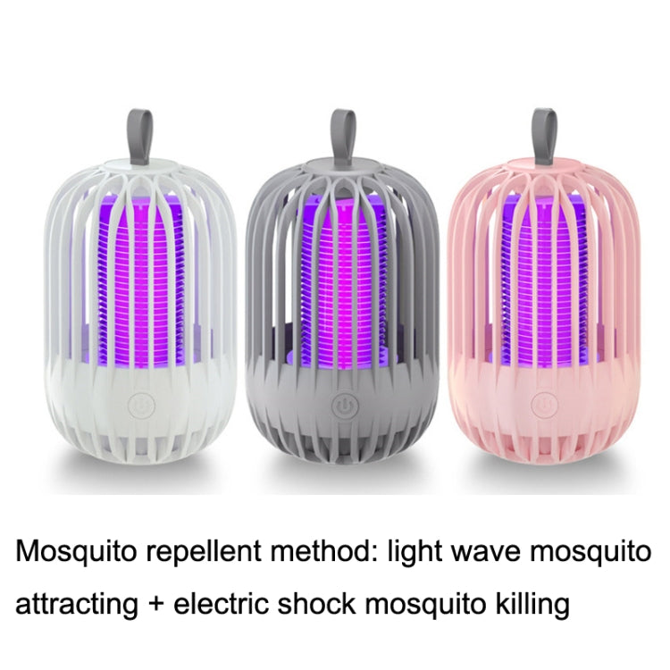Photocatalyst Indoor Mosquito Lamp Outdoor Mosquito Repellent(White)