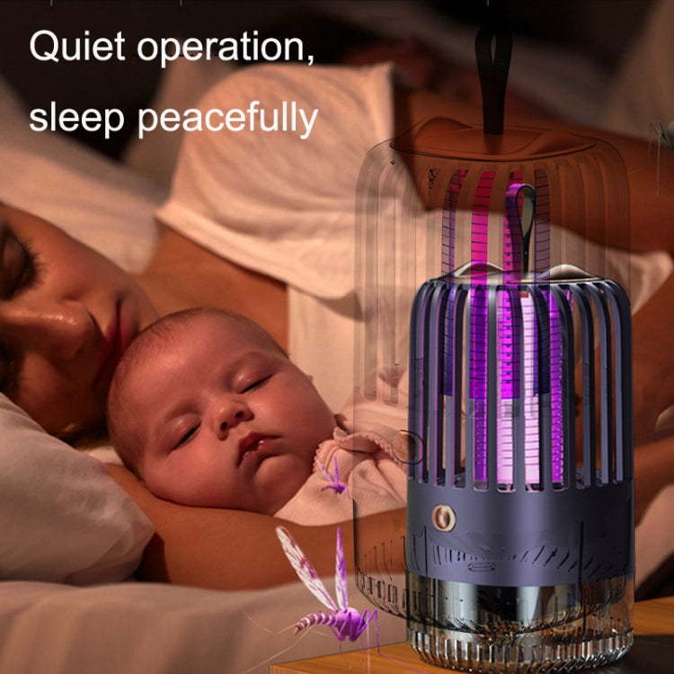 BG-005 Cage Shock Inhalation USB Mute Mosquito Repellent, Style: Dircet Charging Model