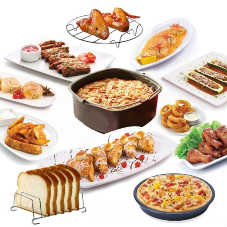 8 inch Air Fryer Square Cake Molds Baking Supplies