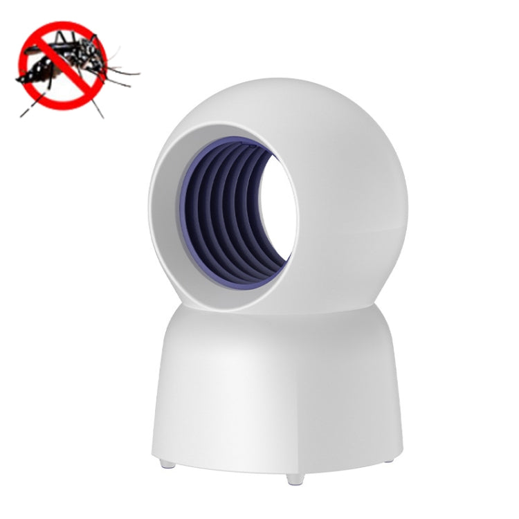 USB Mosquito Household Bedroom LED Mute Insect Lamp(White)