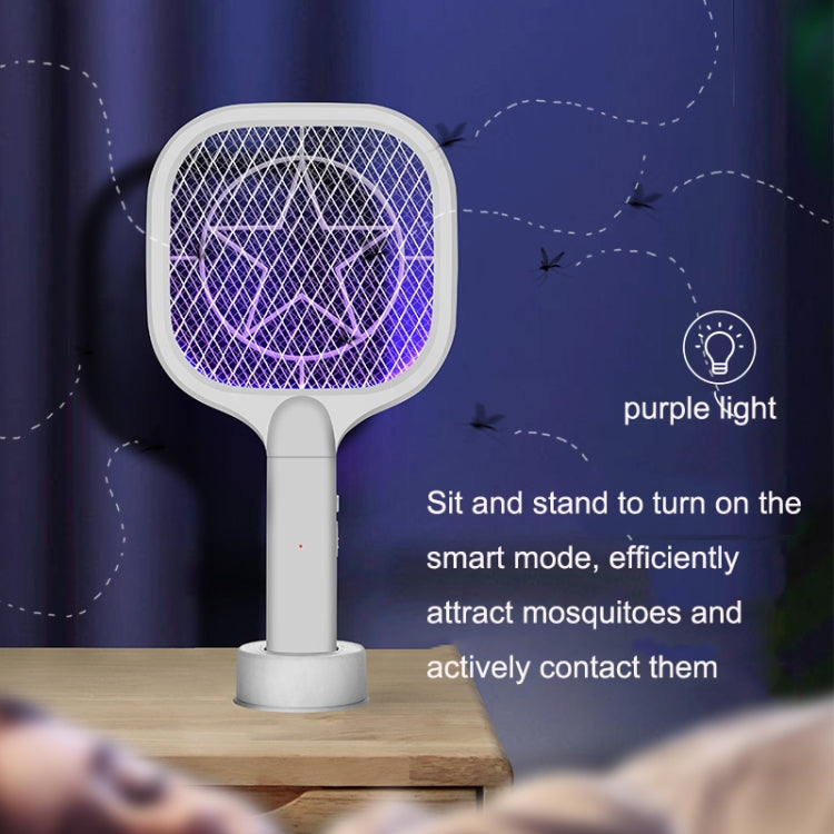 2 In 1 Mini Mosquito Power Mosquito Dormitory Desktop Storm(White)