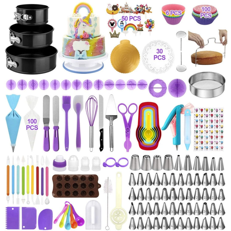407 In 1 Cake Turntable Baking Tool Set
