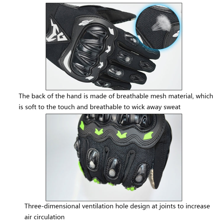 MOTOCENTRIC 13-MC-010 Touch Screen Motorcycle Breathable Gloves, Specification: L