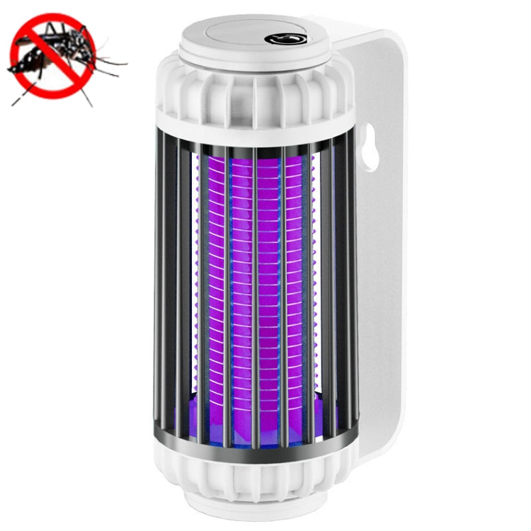 USB Mosquito Killer Lamp Home Outdoor Dormitory Silent Mosquito Killer, Style: Dircet Charging Version(Gray)