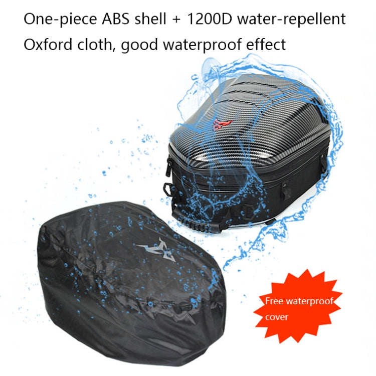 MOTOCENTRIC 11-MC-0113 Outdoor Riding Motorcycle Rear Seat Bag