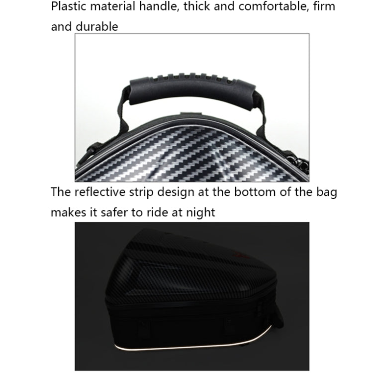 MOTOCENTRIC 11-MC-0113 Outdoor Riding Motorcycle Rear Seat Bag