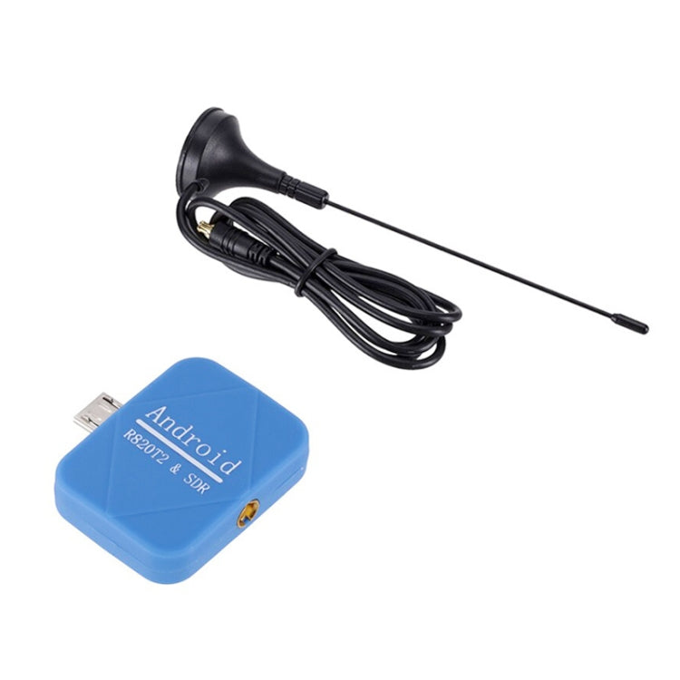 SDR+R820T2 Micro RTL-SDR and ADS-B for Android Phones(Blue)