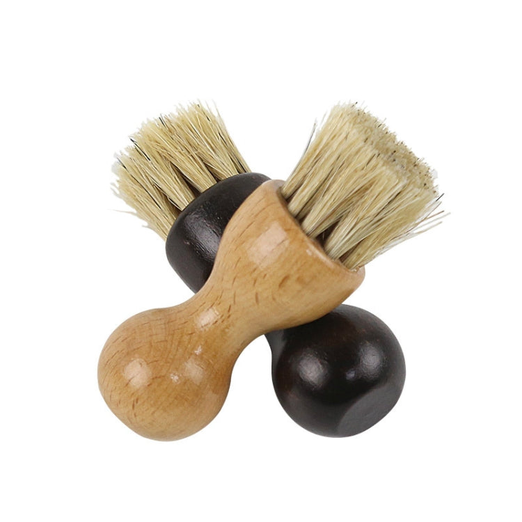 5 Pairs Hutcar Gourd Beech Pig Brush Oil Polished To Gray Multi-Function Brush