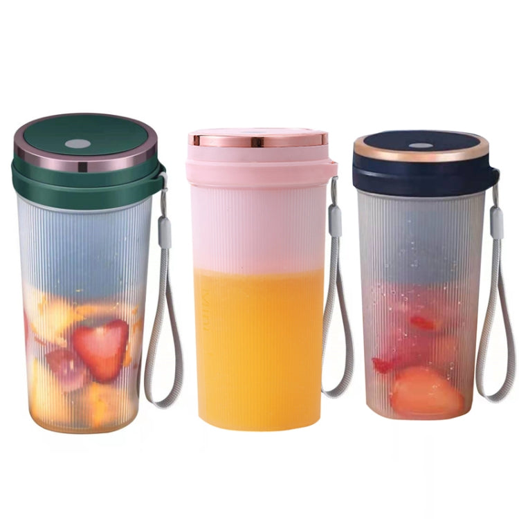 Home Small USB Juicer Portable Mini Handheld Juice Cup(Blue)