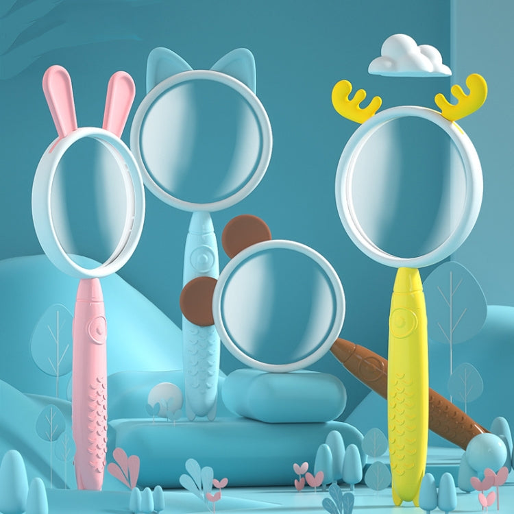 3x Magnifying Glass HD Cartoon Magnifying Glass Toy Gift For Children