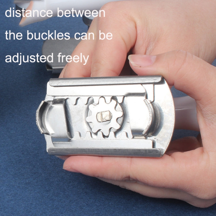 2 PCS Saving Rotary Open Canister Multi-Purpose Stainless Steel Bottle Opener