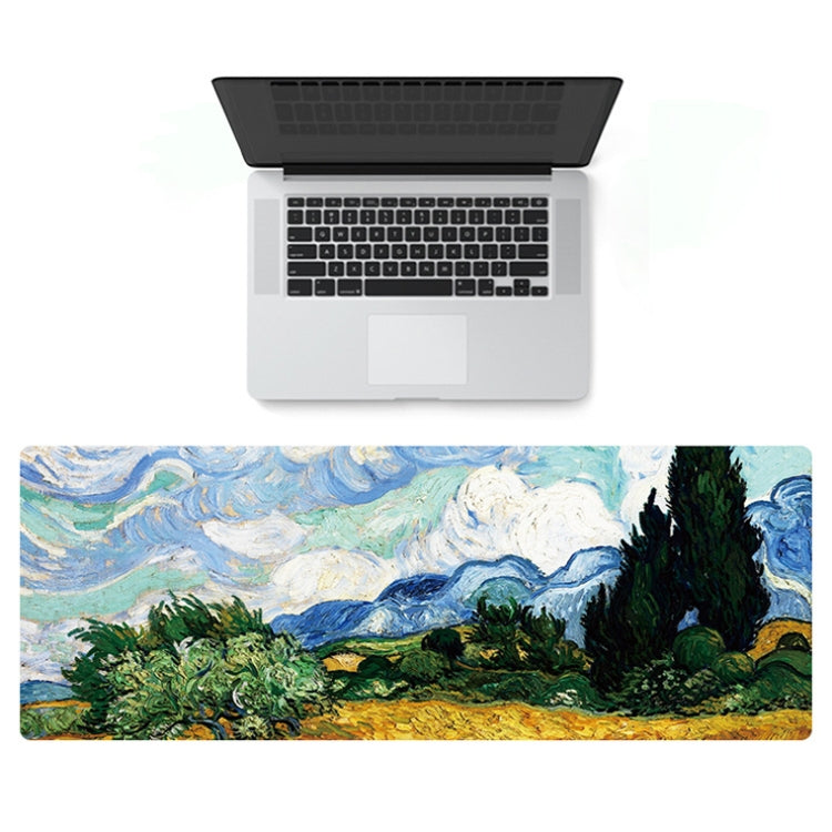 300x800x3mm Locked Am002 Large Oil Painting Desk Rubber Mouse Pad