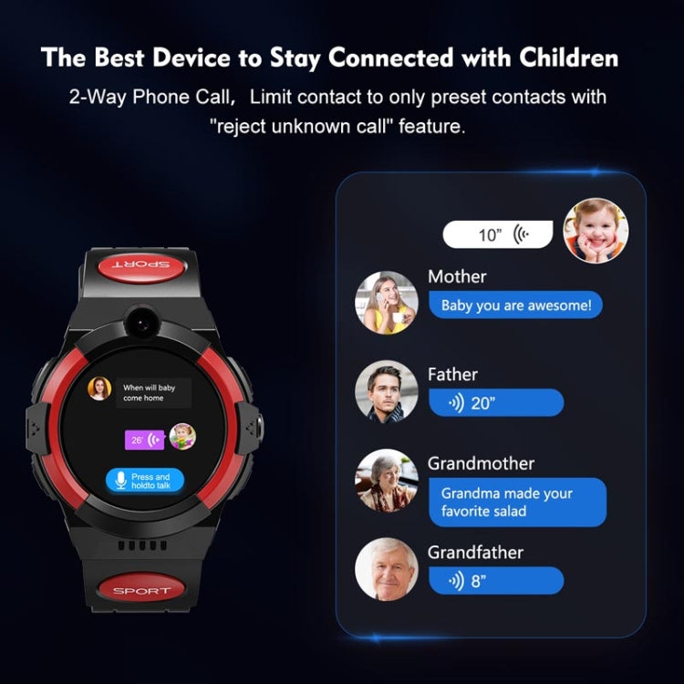 LT32 European Edition 4G Waterproof Touch Video Photograph GPS Children Phone Smart Watch