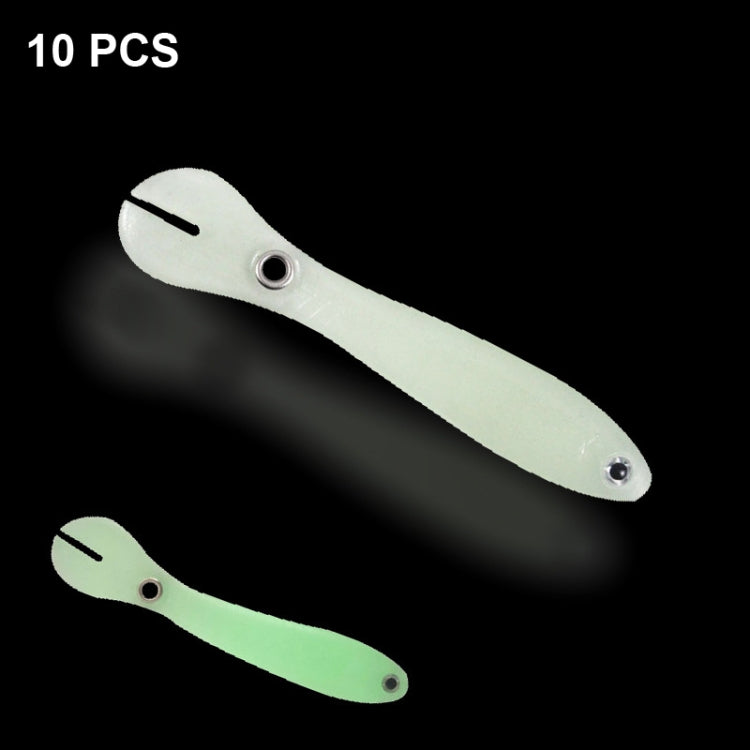 10 PCS Luya Bait Loach Bionic Bait Fishing Supplies, Specification: 2G / 6.7cm