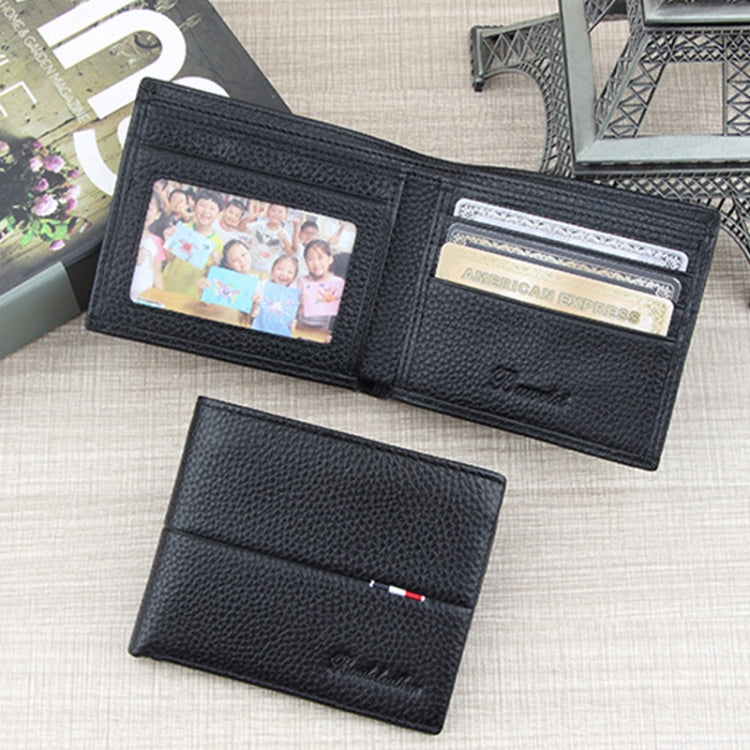 Baweisi A-6559-1 Men Casual Short RFID Wallet Multifunctional Card Holder