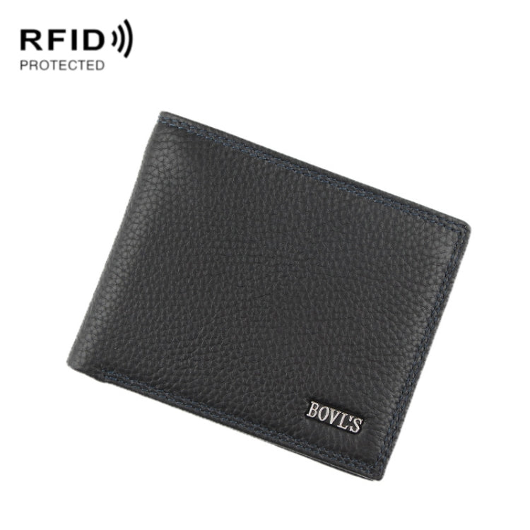 Baweisi A-65102-1 Men Casual Short RFID Wallet Multifunctional Card Holder